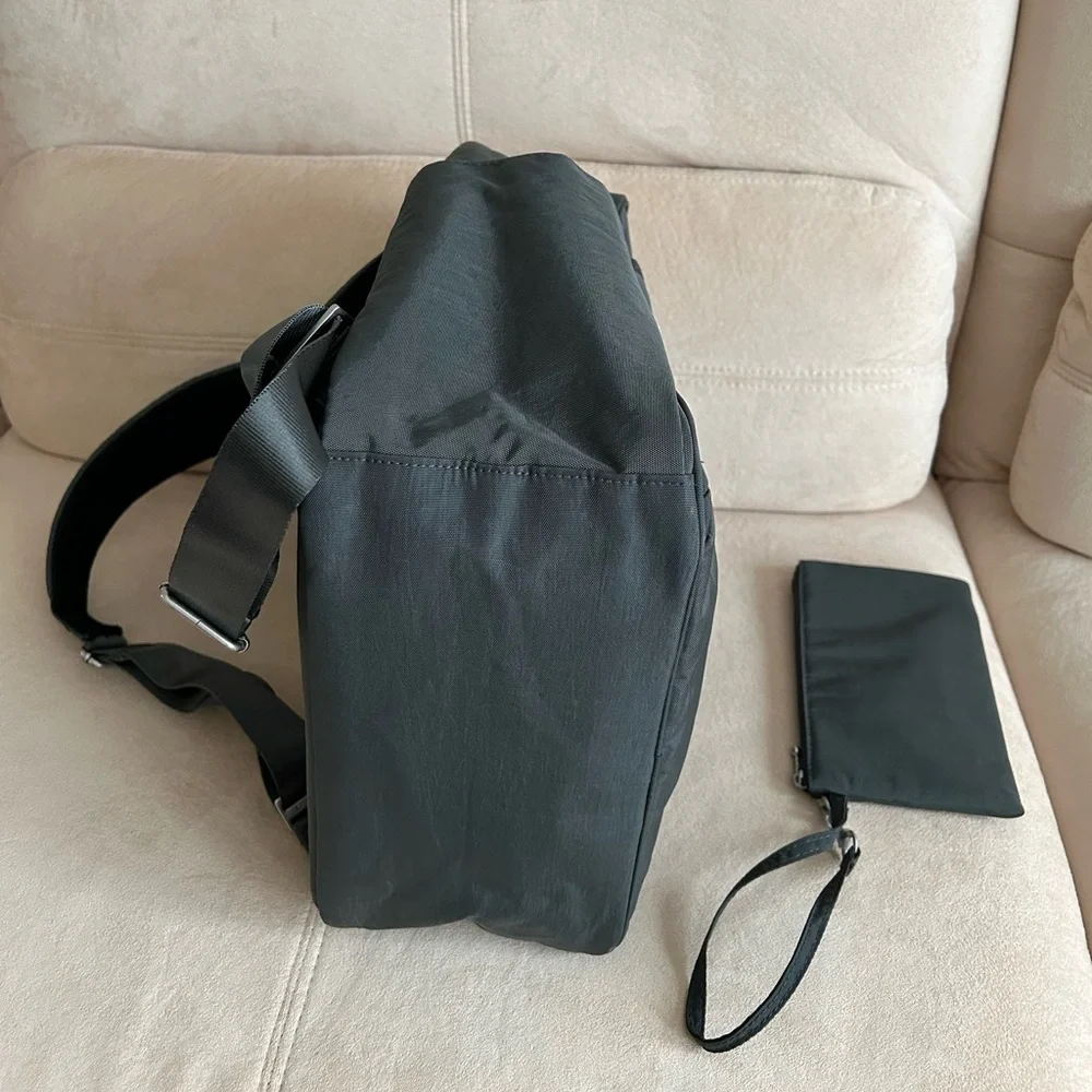 Baggallini Large Work Laptop Backpack | Luggage Sleeve, RFID Wristlet, Travel